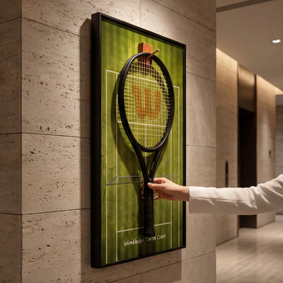 Tennis Racket Display Frame